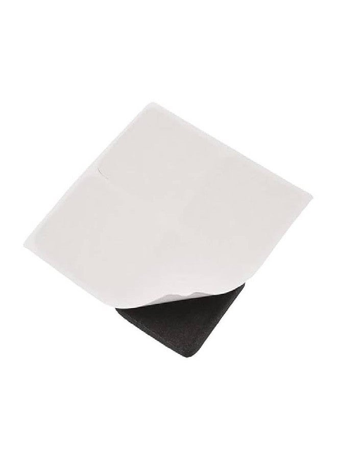 Clickswift® 2Pcs Square Anti-Slip Pads for Furniture Self-Adhesive Rubber Furniture Pad for Sofa-Bed, Chair Leg Floor Protector Noise Insulation Floor Home Assessors 8.5 Cm (Black) - Image 5